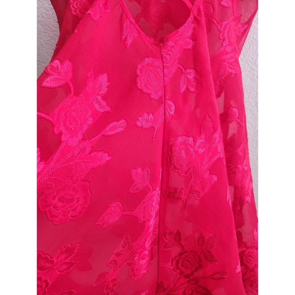 Y2k Secret Treasures Women's Sexy Lace Floral Night Slip Lg - Picture 7 of 9